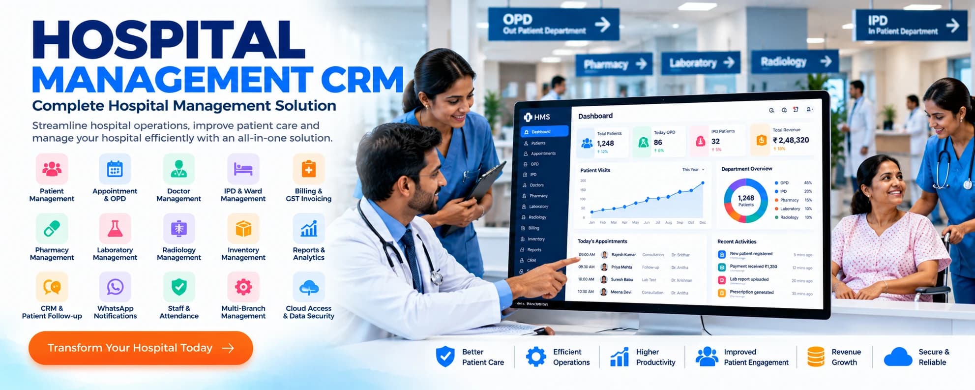 Red HMS – Complete Hospital Management System
